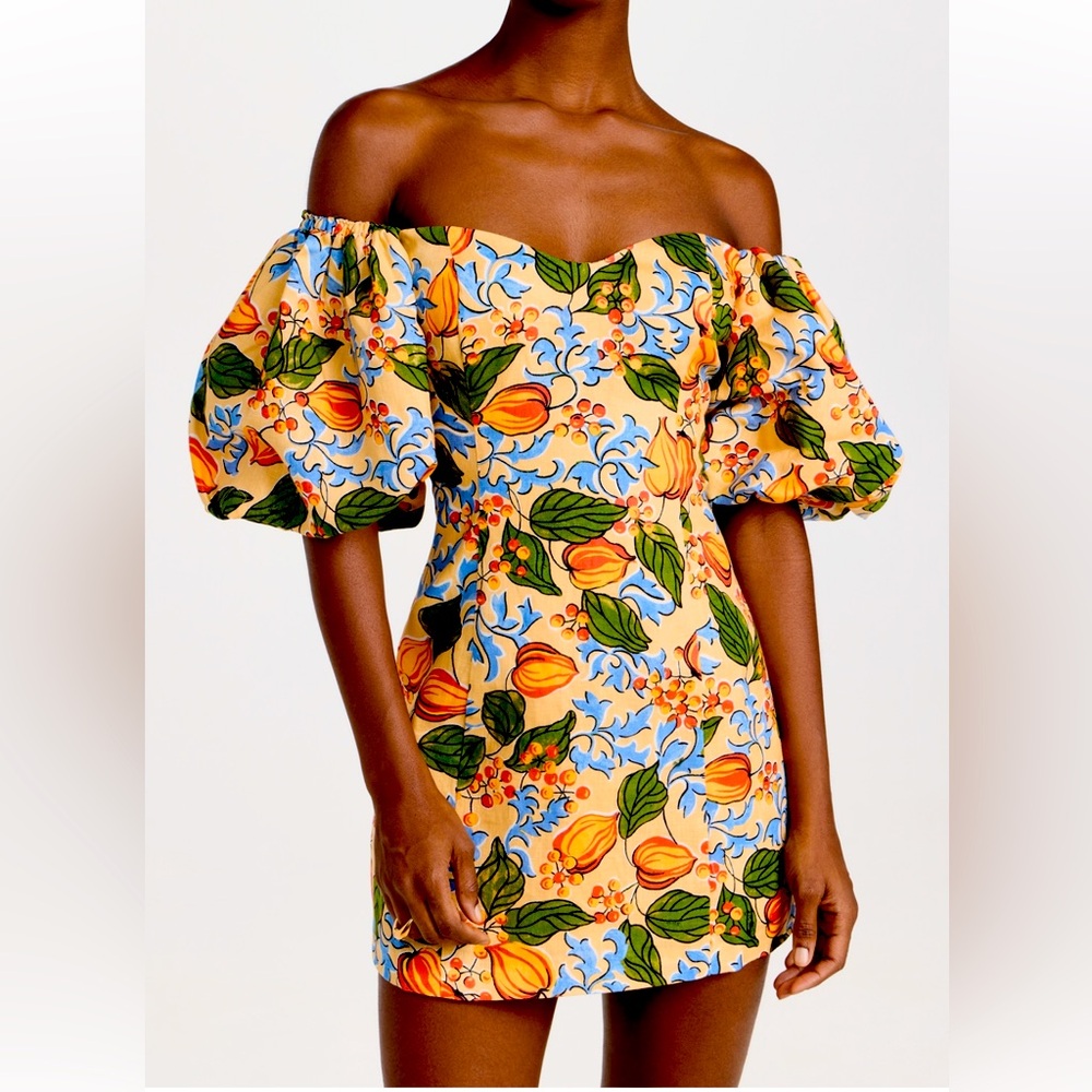 Rhode Dali Dress in Capri Orchard size 10